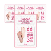프레티 쏘 굿 3스텝 발각질제거 마스크팩, 1개입, 5개