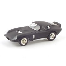 노흐 레프리카 1:43 1965 쉘비 코브라 클래식 Daytona 쿠페 YAT942421MBK, 무광블랙
