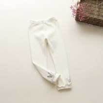 꼰띠키즈 여아용 왕관 레깅스