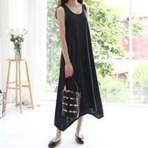 세이스타일 내추럴 박스 언발 원피스