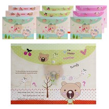 트리 깜찍이 똑딱이 화일, 랜덤 발송, 10개