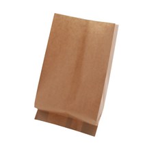 봄91 무지 크라프트 베이커리봉 14 × 25 × 6 cm, 100개입, 1개