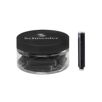 아이딜 Schneider 리필 잉크, 흑색, 30개