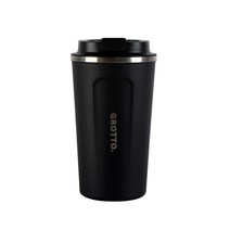 그랏토 씨씨 보온보냉 진공컵, 블랙, 500ml