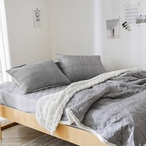 더자리 마일드 라떼 양털담요 겸 이불 세트