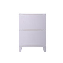 모던 에센셜 서랍장 2단, 화이트, 1개