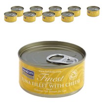 피쉬포캣 고양이 간식캔 70g, 생선, 10개