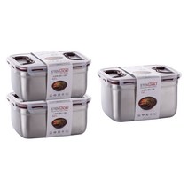 스텐락 클래식핸디 밀폐용기 3p 세트, 1세트, 2호 2p + 3호