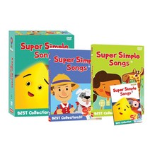 NEW Super Simple Songs 베스트 Collection DVD + 오디오CD 16종세트 가사집포함, 16CD