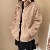 오키진 니콜 후리스 집업자켓