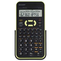 SHARP 공학용 계산기 그린 엑센트, EL-531XB, 1개