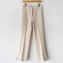 엔비룩 여성용 세상편한 옆트임 슬랙스 기모