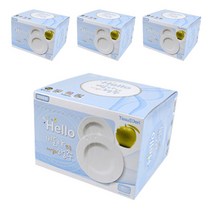 티슈도리 Hello 빨아쓰는 주방 데일리 행주 흰색, 40개입, 4팩