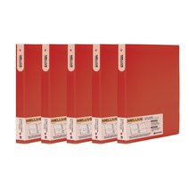 멜리브 O링 바인더, 빨강, 5개