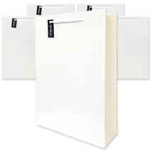 솔로몬샵 2500 도로시 종이 쇼핑백 5p, 흰색