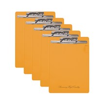 로즈마리 와이드 클립보드, 노랑, 5개