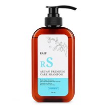 라입 아르간 프리미엄케어 샴푸 오션블루, 500ml, 1개