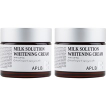 에이플비 밀크 솔루션 미백크림, 70ml, 2개