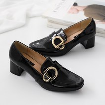 갓슈 토트 펌프스 미들힐 구두