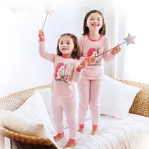 배냇베이비 여아용 아우라 유니콘 실내복