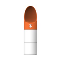 개님의상점 3단분리 로켓 휴대용 물병, 오렌지, 1개