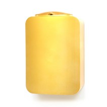 모닝듀 만능 벽걸이 휴지통, 골드, 1개