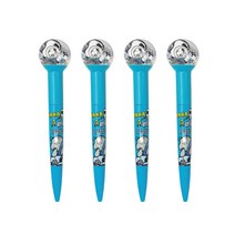피너츠 스누피 별이 빛나는 워터볼펜, 라이너스 반 펠트, 4개