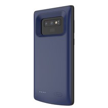 갤럭시 노트9용 휴대폰 케이스형 보조배터리 5000mAh C타입, XDL-188, 다크블루