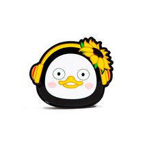 더블유아이 자이언트펭 TV 펭수 그립톡 슬림 해바라기, 혼합색상, 1개