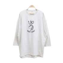 T 긴팔 유니콘 수유티셔츠