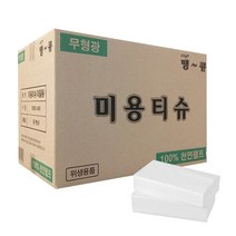 땡큐 미용티슈 리필형, 100개입, 48개