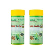 아쿠아플러스 거북이 사료, 90g, 2개