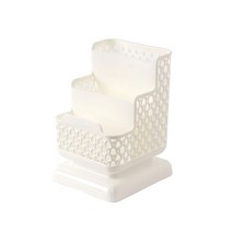 미니멀 데스크 휴대폰 거치대 겸용 펜꽂이 RK_72, 화이트, 1개