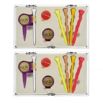 코일티 골프용품 선물세트, 혼합색상, 2세트