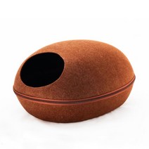 멍지 고양이 숨숨집 에그 하우스, 브라운