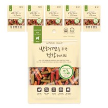 굿데이 반려견을 위한 건강 레시피 간식 150g, 비프 + 야채 혼합맛, 6개