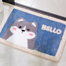 마켓감성 푹신한 욕실 발매트, 타입2