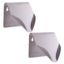 아리코 스테인레스 스틸 비누받침, 2개