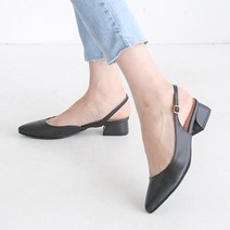 멜팅나인 여성용 SB오드 스틸레토 슬링백 3cm