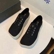 올나인 스퀘어헤드 베이직 여성스니커즈