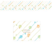 더스페셜 메세지카드 + 봉투 세트, 19 SPECIAL FOR YOU 실타래, 20세트