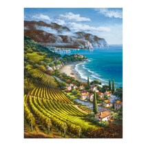 DIY 보석십자수 구슬/비즈/DIY키트, 해안가 포도원, 1세트
