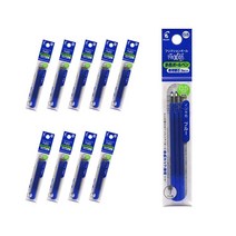 파이롯트 프릭션 다색 슬림펜 전용 리필심 0.5mm 3p LFBTRF30EF, 블루, 10개