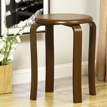 가팡 원목 빈티지 원형 의자, 6705