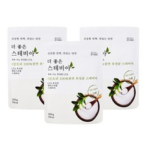 더 좋은 스테비아 유산균 스테비아 지퍼백, 200g, 3개