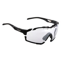 루디프로젝트 컷라인 자전거 스포츠 고글 SP637842-0000, 글로스 블랙 범퍼(프레임), 임팩트X 포토크로믹 2 레이저 블랙(렌즈)