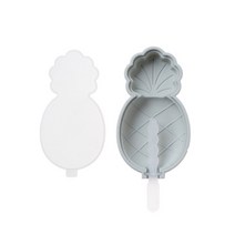 유앤미 수제 아이스크림 몰드 BG001 파인애플, 블루, 1개