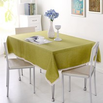 블럭마트 단색 식탁보 패브릭 미니멀 테이블 커버, TYPE 3, 4인(110 x 160 cm)