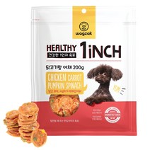 와그작 건강한 반려동물 육포, 닭고기 + 야채 혼합맛, 1개