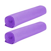 블럭마트 반려동물 심플 타월 2p, 퍼플